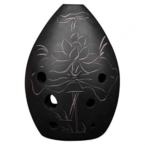 ZUOMU Chinesische Flöte Portable Clay Xun 8 Löcher Xun Instrument Für Musik Ocarina Ocarina Anfänger