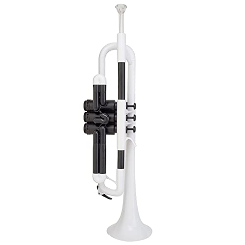 White Plastic Trompete B Flache Trompete