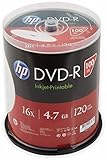 HP DME00029WIP DVD+R Rohling 4.7GB 100 St. Spindel Bedruckbar