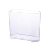 Aquarium, Desktop HD Transparent Kleine Acryl Aquarium GoldSmall Fisch Zucht Tanks Fisch Schüssel(White,32cm*14.4cm*25cm)