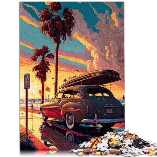 Puzzles als Geschenke Reise nach Hawaii Puzzles für Erwachsene 1000-teiliges Holzpuzzle Interessante Puzzles zur Stressreduzierung 1000 Stück (50 x 75 cm)