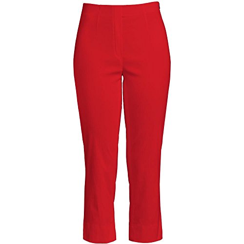 Robell Marie 07 Slim Fit Stretchhose Schlupfhose Damen Capri Hose #Marie 07 (42, Rot(40))