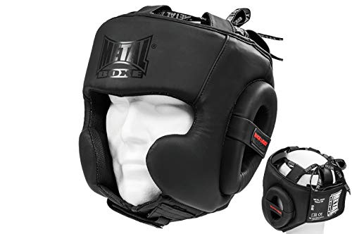 Metal Boxe Halb-Integralhelm, Unisex, Erwachsene, Blacklight, Einheitsgröße