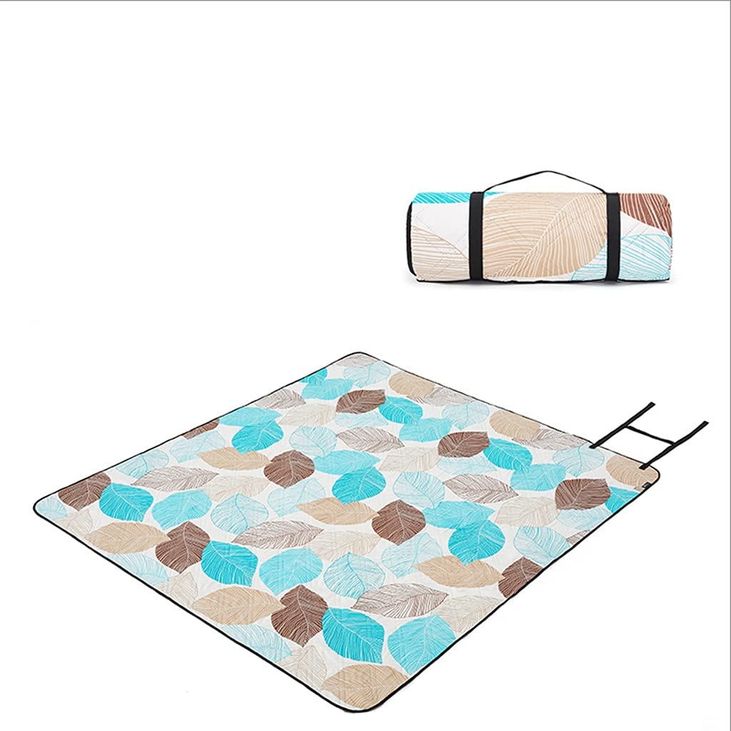 BFVAKBKYT Picknick-Reisedecke,Strand-Decke, Extra große Picknickdecken, maschinenwaschbare Picknickmatte, Faltbare, Winddichte Matte, tragbare Strandmatte, einfache Reinigung(180x200cm)