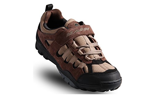 Massi Canyon- Fahrradschuhe MTB Unisex, Farbe braun, Größe 46