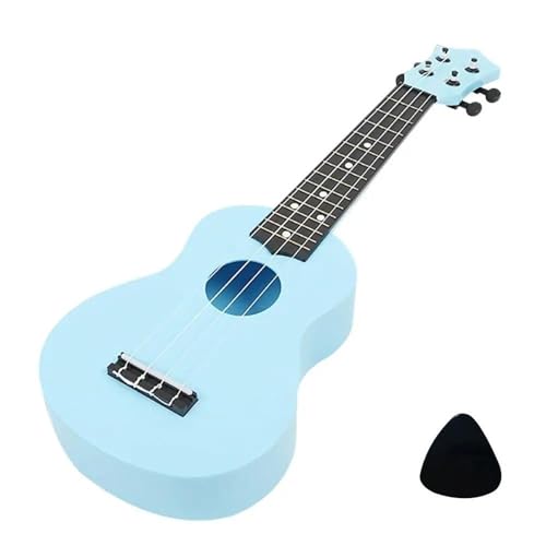 Mini-Musikinstrument-Ornamente 21-Zoll einzigartige, niedliche, dekorative, tragbare, tragbare italienische Miniatur-Gitarre mit 4 Saiten Akustik-Ukulele (Color : 3/4)