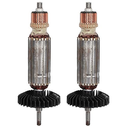 Toranysadecegumy 2 x AC220-240V Armatur Rotormotor für Winkelschleifer GA GA5030 GA4530 GA4030 GA5034 GA4534 GA4031 GA4030R GA4034