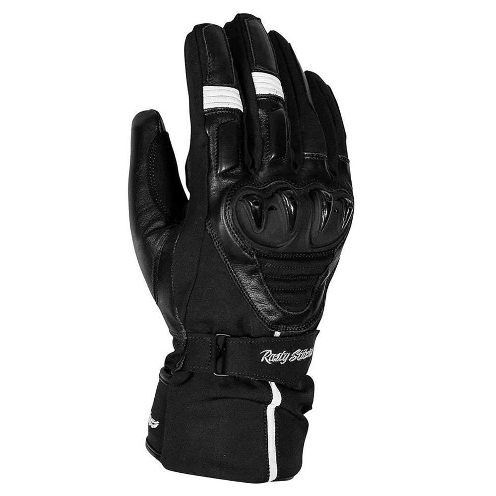 Rusty Stitches Gloves Pike Black-White (09-M)