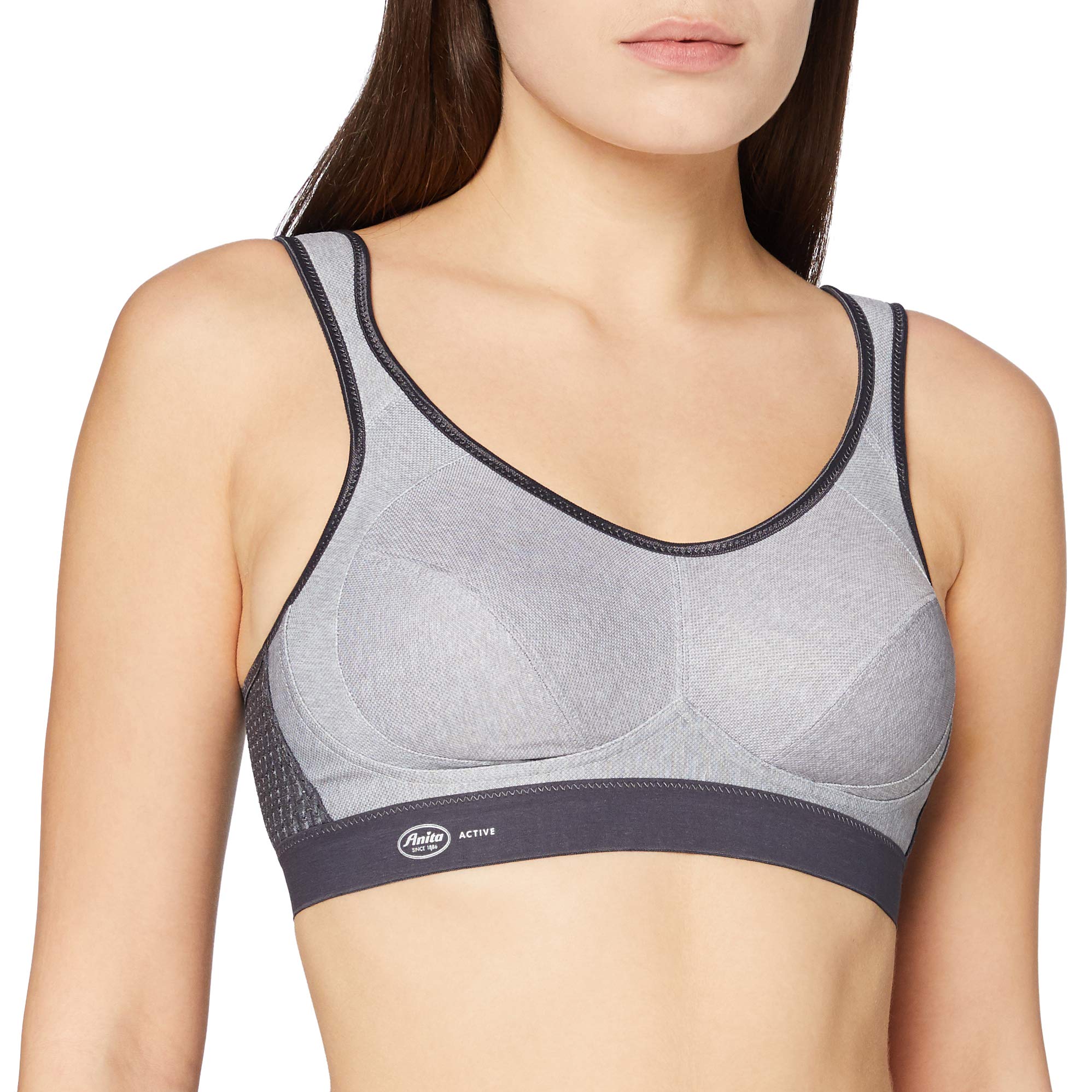 Anita Sport-BH 5527, 90 E, heather grey