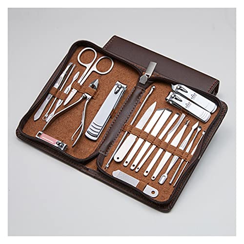 Maniküre/Pediküre Set 20/14/10/6 stücke Edelstahl Nagelknipser Fingernagel Zehennagel Nagel Cutter Schere Pflege Kit Pediküre Maniküre Werkzeuge Nagelpflege-Werkzeuge(A5 20Pcs)