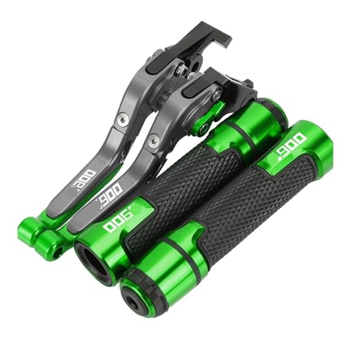 AXCAR Motorrad Zubehör Einstellbare Bremse Kupplung Griff Bar Grip Enden FÜR K&awasaki FÜR Z900 2017-2024 Kupplung Bremshebel