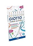 TURBO GIOTTO GLITTER 8 COLORI 4258 x10