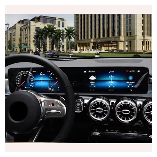 Navigations-Displayschutz Für Für Benz A Für Klasse W177 A180 A200 Autonavigationsbildschirmfolie Armaturenbrett-Schutzfolie Displayschutzfolie Aus Gehärtetem Glas Navigation Schutzfolie