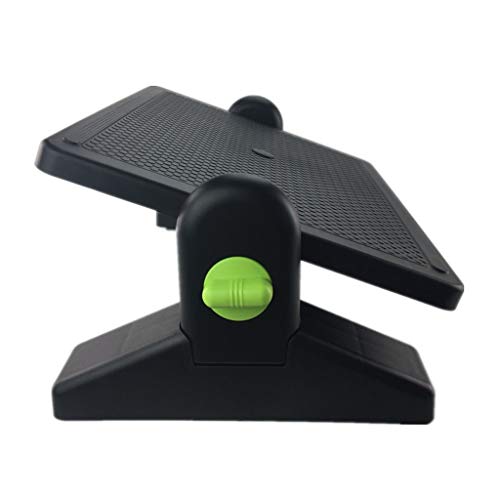 Schreibtisch-Fußstütze, Fußständer, Ergonomisches Fußpedal, Kinder-Trittbrett, Büro-Fußstütze, Kinder, Ergonomische Massage-Fußstütze (Color : Green, S : 30.5 * 40.5cm)