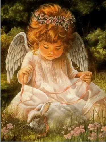 Hfmquisutron Cute Little Angel Poster Puzzle 1000 Teile Aus Holz Puzzle Für Erwachsene Familie Dekompression Spiele Fz167Lw