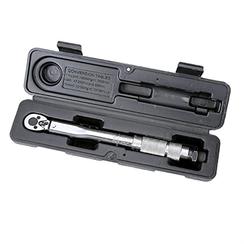 Drehmomentschlüssel,Torque Wrench Drive Drehmomentschlüssel 1/4 Quadratmeter Laufwerk 5-25NM Zweiwege Ratsche Schraubenschlüssel Reparatur Schraubenschlüssel Multi-Use Hand Reparatur Handwerkzeug