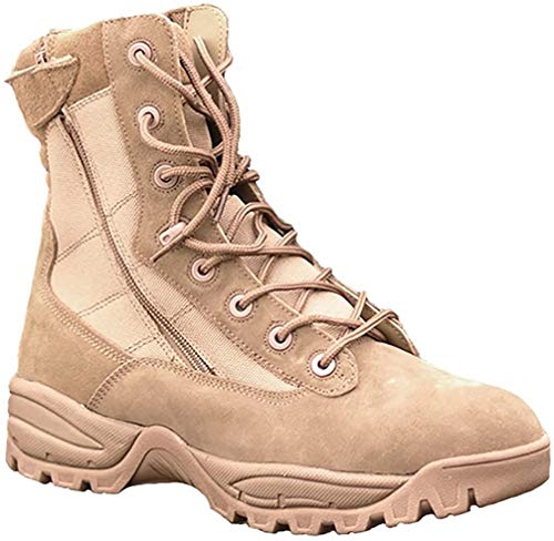 Mil-Tec Unisex Tactical Wanderstiefel, Coyote, 39 EU