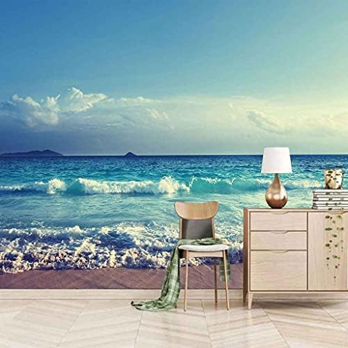 Beach Waves Meerblick 3D Tapeten Wanddekoration Fototapete Sofas Wohnzimmer Wandbild Schlafzimmer-250cm×170cm