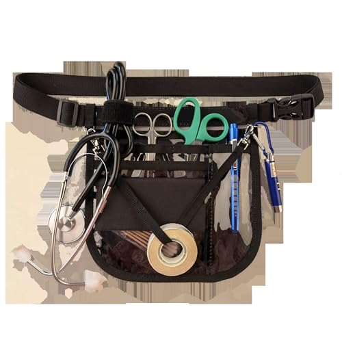 Multifunktionale Krankenschwester Krankenschwester-Fanny-Pack, medizinischer Gürtel-Organizer for Frauen, Krankenschwester-Taillentasche, Schultertasche, Krankenschwester-Organizer, Gürtel-Taillentasc