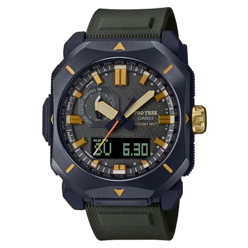 Casio Pro Trek Funk-Solar Herrenuhr Grün/Schwarz PRW-6900Y-3ER