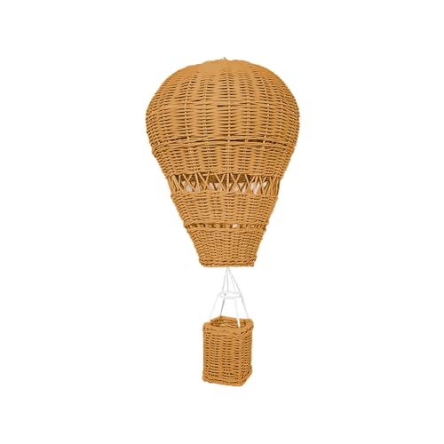 Rattan-Ballon-Ornament-Korb-Anhänger für Geburtstags- und Abschlussfeiern, handgefertigt, perfekt