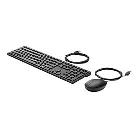 HP Desktop 320MK - Tastatur-und-Maus-Set - QWERTY - Englisch