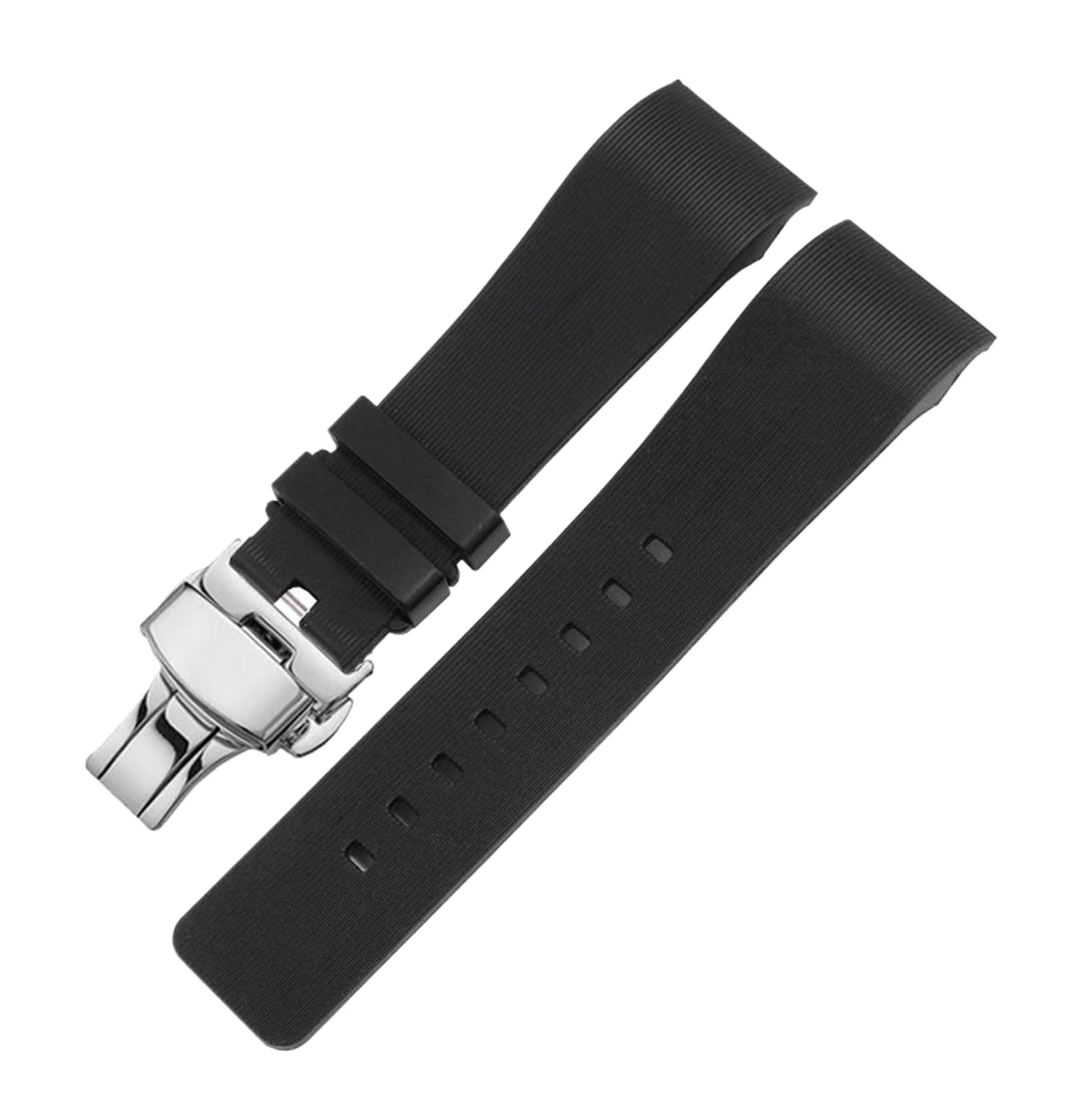 SpaRcz Ersatz-Uhrenarmband aus Gummi für Damen und Herren, 20/23mm, Farbe 3, 23mm