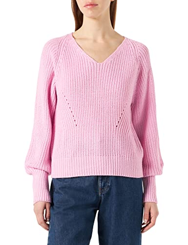 Bestseller A/S Damen Jdyjusty L/S V-neck Knt Noos Pullover, Lilac Sachet, XS EU