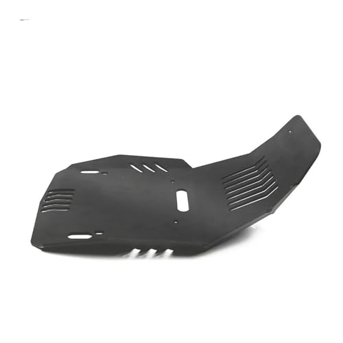 Unterfahrschutz für Motorräder Für Benelli Für TRK 502 502x TRK502 TRK502X Alle Jahre Motorrad Motor Schutz Schutz Abdeckung Bash Guards Sumpf Platte Skid Platte Motorschutz Chassis(Schwarz)