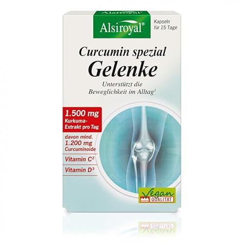 Alsiroyal Curcumin spezial Gelenke 45 Kapseln