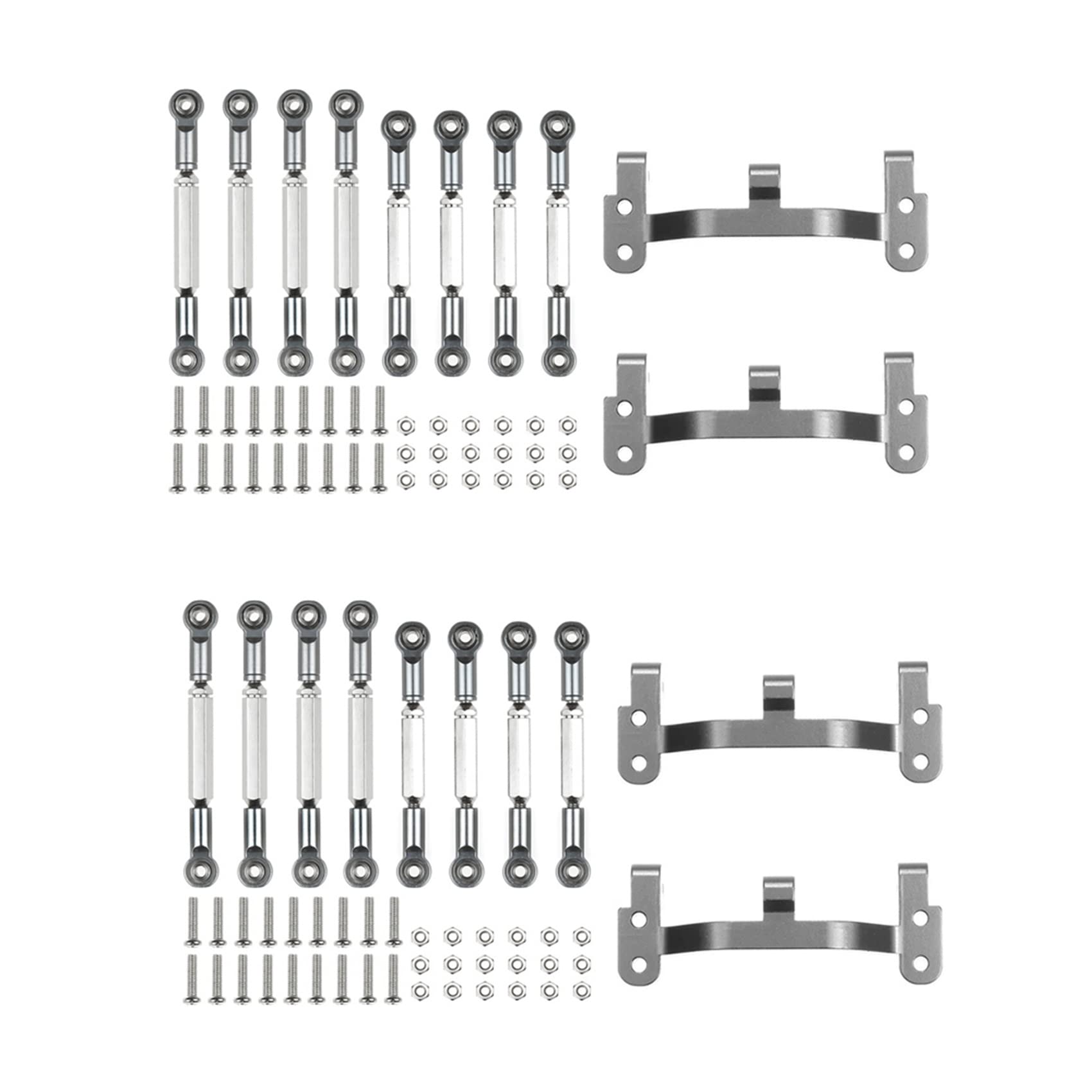 SICOSALT 2 Satz Upgrade Metall Zugstange Verbindungsstange Basishalterung für B1 B14 B24 C14 C24 1/16