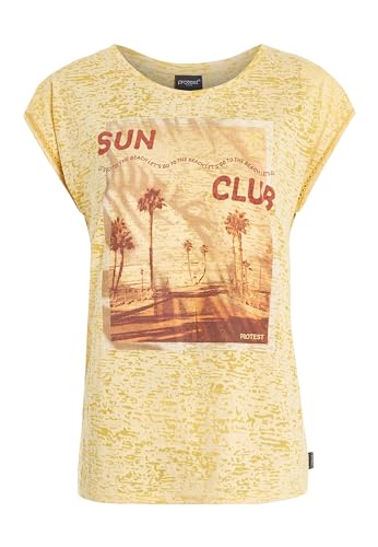 Protest Damen T-Shirt PRTELLES 23 Tumericyellow S/36