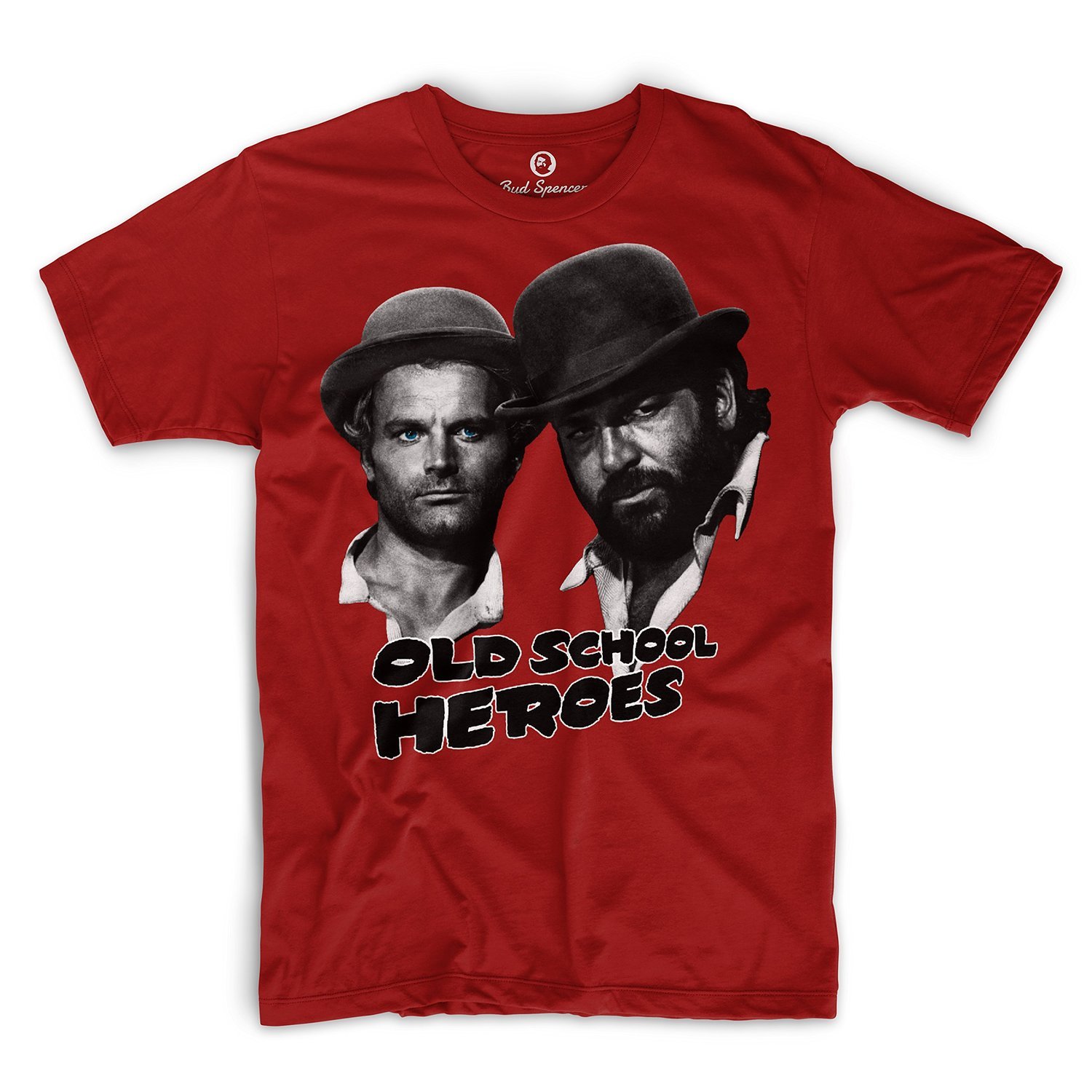 Bud Spencer - Old School Heroes - T-Shirt - Rot (XL)