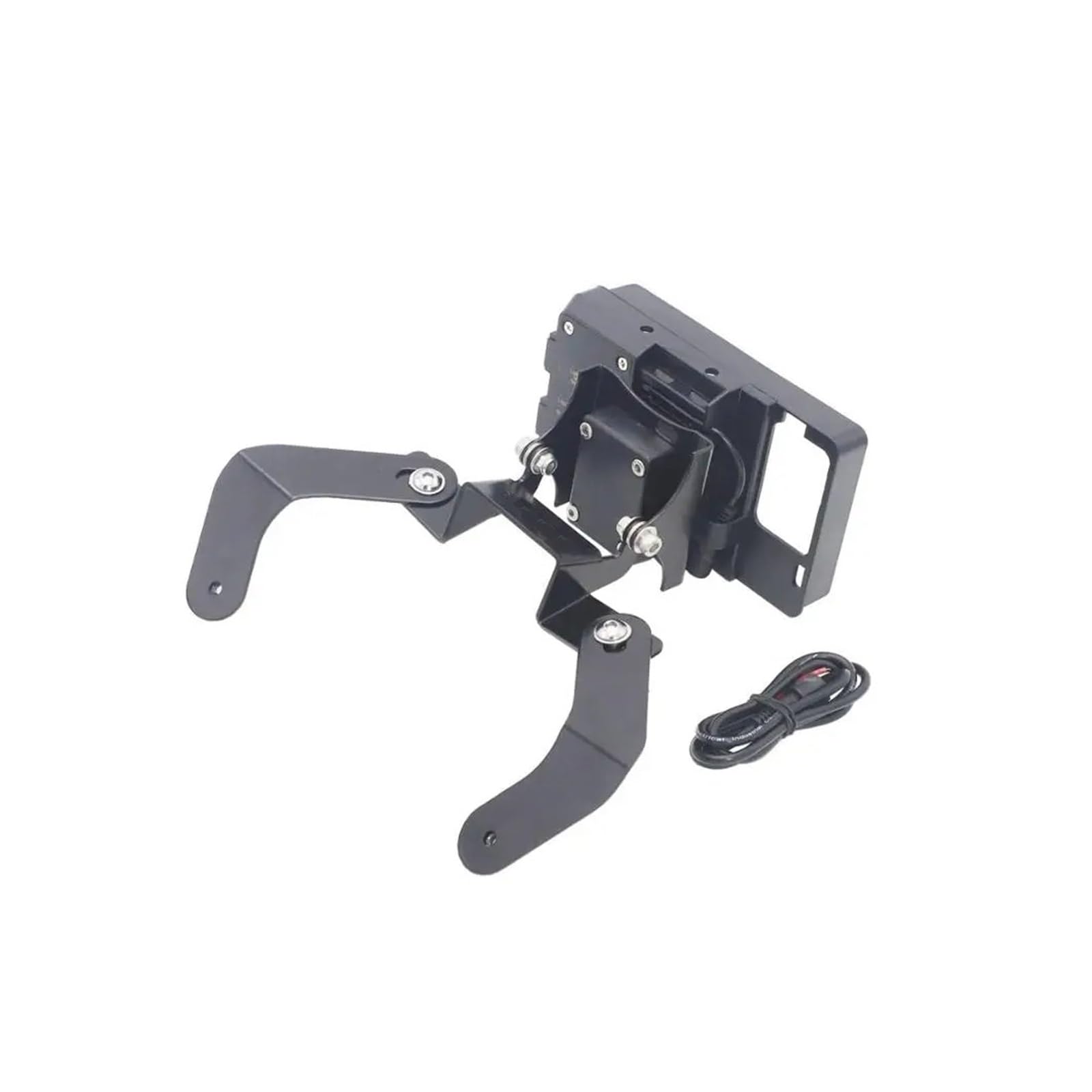 Handyhalterung Motorrad Für TMAX 530 2012 2013 2014 2015 2016 Handy Stehen Navigation Halterung Halterung Montieren Smartphone GPS Halter Teile Handyhalter Fahrrad(USB and Bracket)