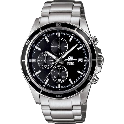 Casio Herren Analog Quarz mit Edelstahl Armbanduhr EFR526D1AVUEF