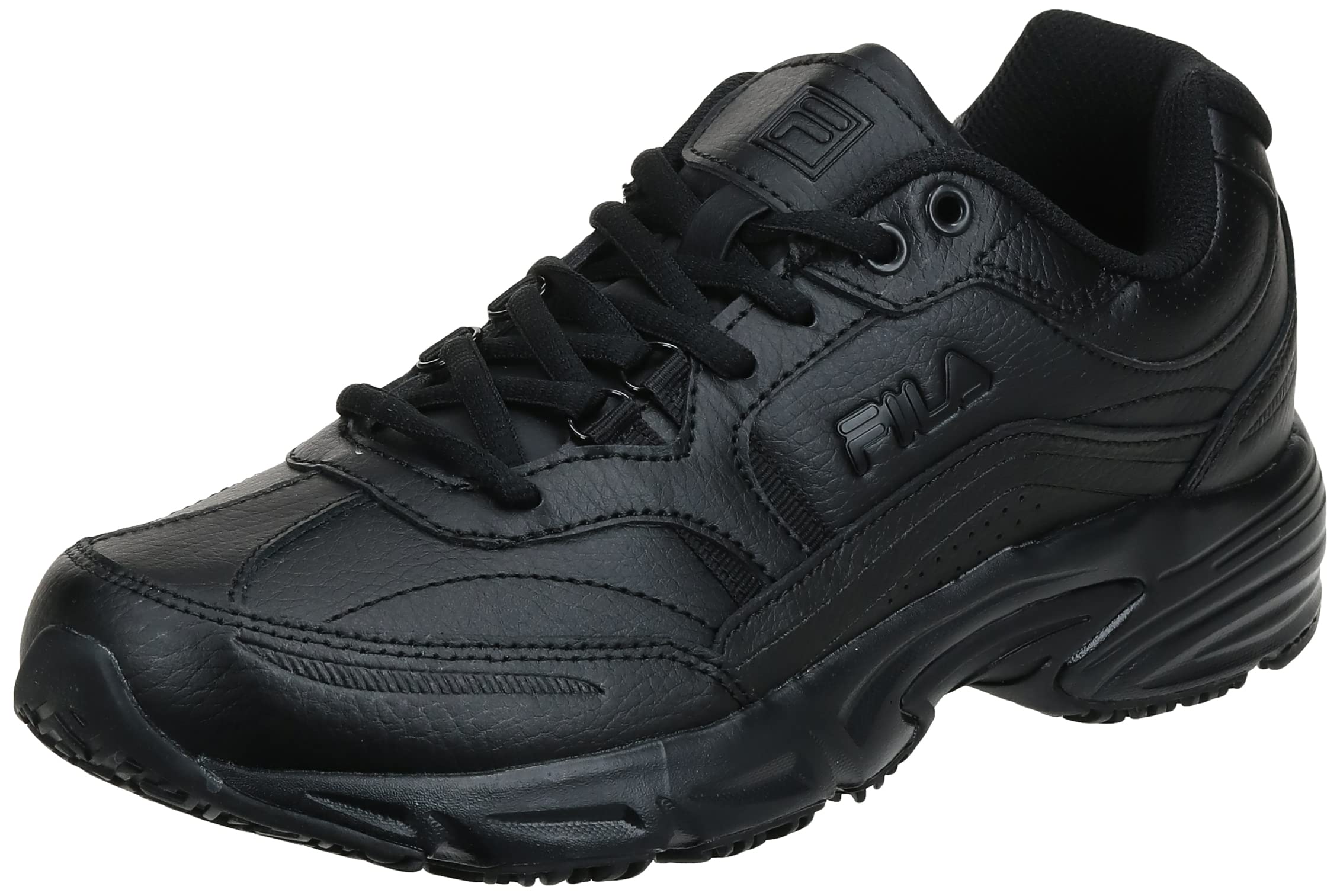 Fila Men's Memory Workshift Cross-Training Shoe,Black/Black/Black,10.5 4E US