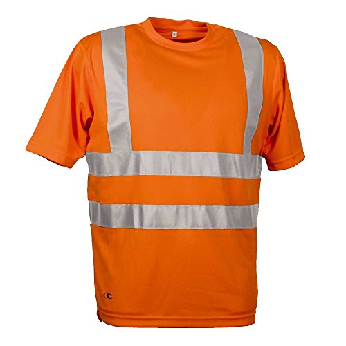 Cofra V115-1-01.Z/7 Arbeit T-Shirt "Danger", Orange, 3XL