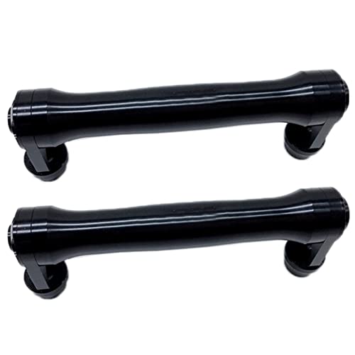 SICOSALT 2X Leichtes Rad Extension Bar Aluminium Legierung Falt Rad Teleskop Stange für Falt Rad Fahrrad Zubehör