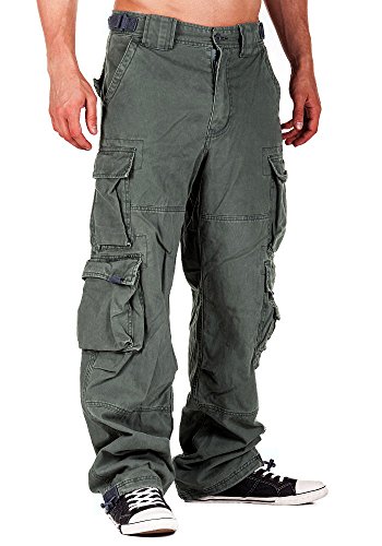 Jet Lag Herren Cargohose 007 Ocean/blau-grau XXL/30