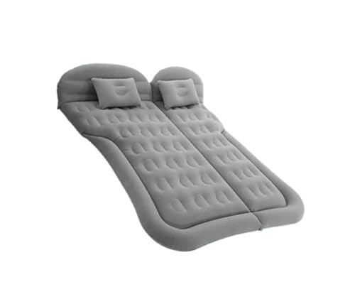 GLILAR Auto Luftmatratze Auto Luftbett Schlafmatratze Multifunktions-Aufblasmatratze Feldbett Autozubehör Reisebett Camping Luftmatratze Klappbett(Gray,Size 2)