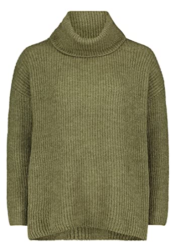 Cartoon Damen Strickpullover mit Turtle Neck Pine Green Melange,44