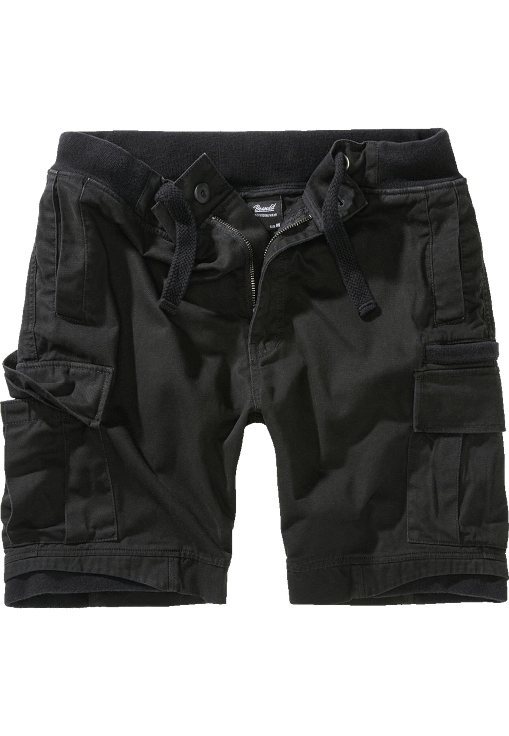 Brandit Packham Vintage Shorts Black Gr. S