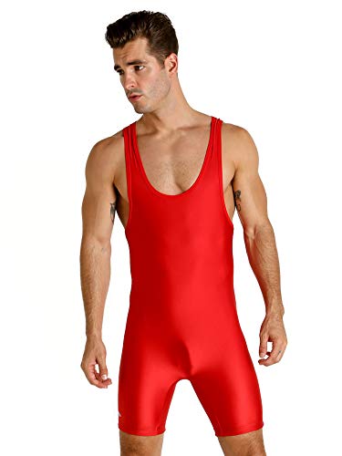 Matman Wrestling 85 Singlet, Herren, rot rot Gr. S