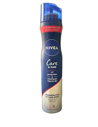 NIVEA Hair Spray 250ML Care&Hold (Pack of 3)