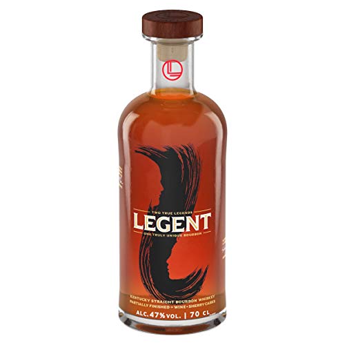 Legent - Premium Kentucky Straight Bourbon, nachgereift in Rotwein- und Sherryfässern (1 x 0,7 l)