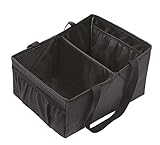 EZIMOOV - Faltbare Box für Kinder Auto Organizer Herausnehmbares Fach Transportable Koffertasche Herstellung rpet Recycling Verpackung