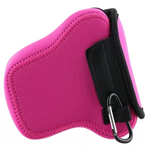 LORIER Weicher Neopren-Innenkameraset for Schutzhülsenbeutel XT1 XT10 XT20 XT30 Fit for Fujifilm Fit for Fuji Kamera Tasche (Color : Pink)