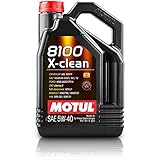 Motul Deutschland GmbH Motoröl 8100 X-CLEAN 5W-40 5L