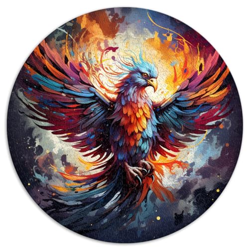 Puzzles Lernspiele Phoenix 1000-teiliges Puzzlespiel 67,5 x 67,5 cm Puzzles Geschenke Schwierige, schwere Puzzles für Frauen und Männer