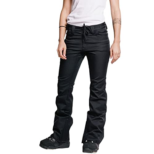 L1 Premium Goods Damen Heartbreaker Twill W PNT Schneehose, Black, M